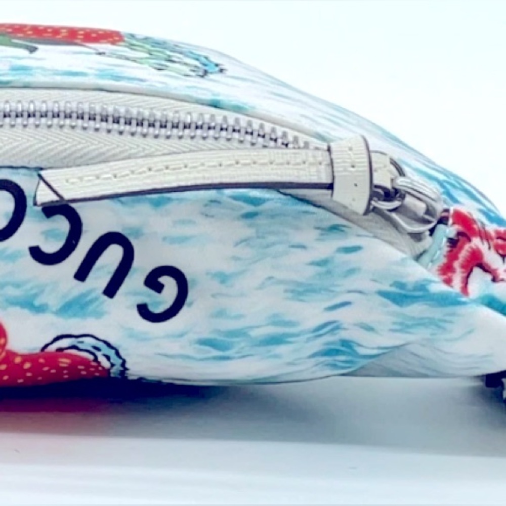 Gucci Multicolor Crossbody sling bum waist Bag with Strawberry Design seahorse - Picture 13 of 16